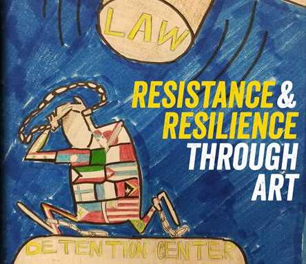 Resistance and Resilience through art poster