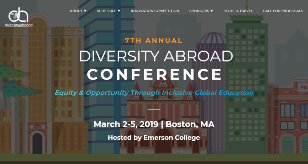 2019 Diversity Abroad Conference Banner