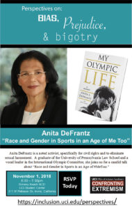 Anita DeFrantz - Race and Gender in Sports in an Age of Me Too