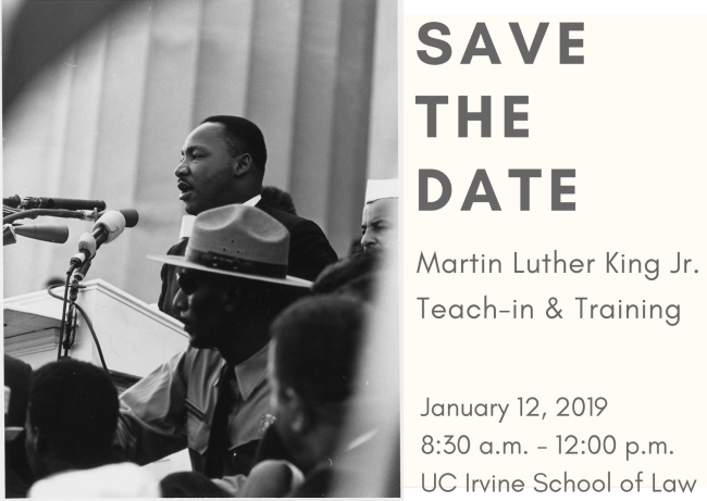 MLK teach-in and training
