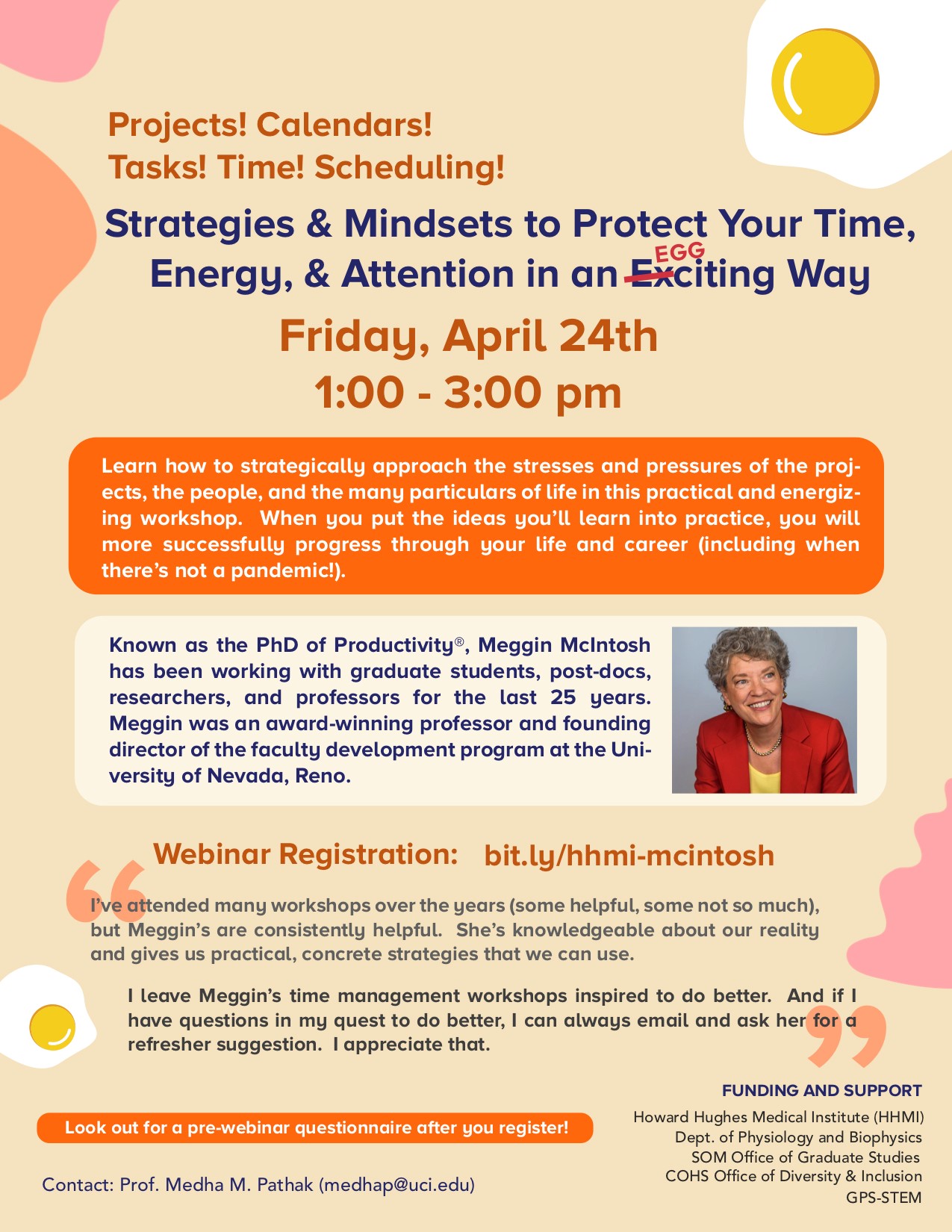 strategies and mindsets to protect your time, energy, and attention in a eggciting way