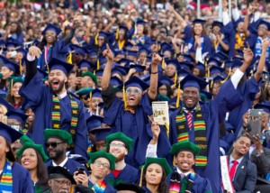 Howard University Black graduates