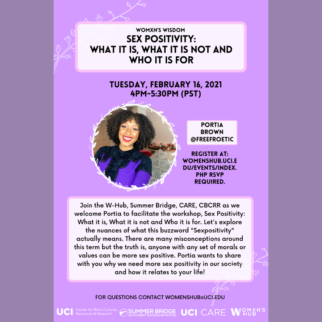Sex Positivity: What it is, what it is not and who it is for with Portia Brown