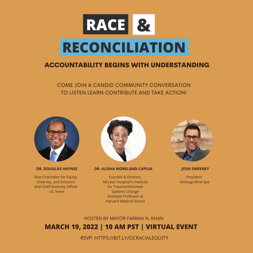 Race and Reconciliation: Accountability Begins with Understanding