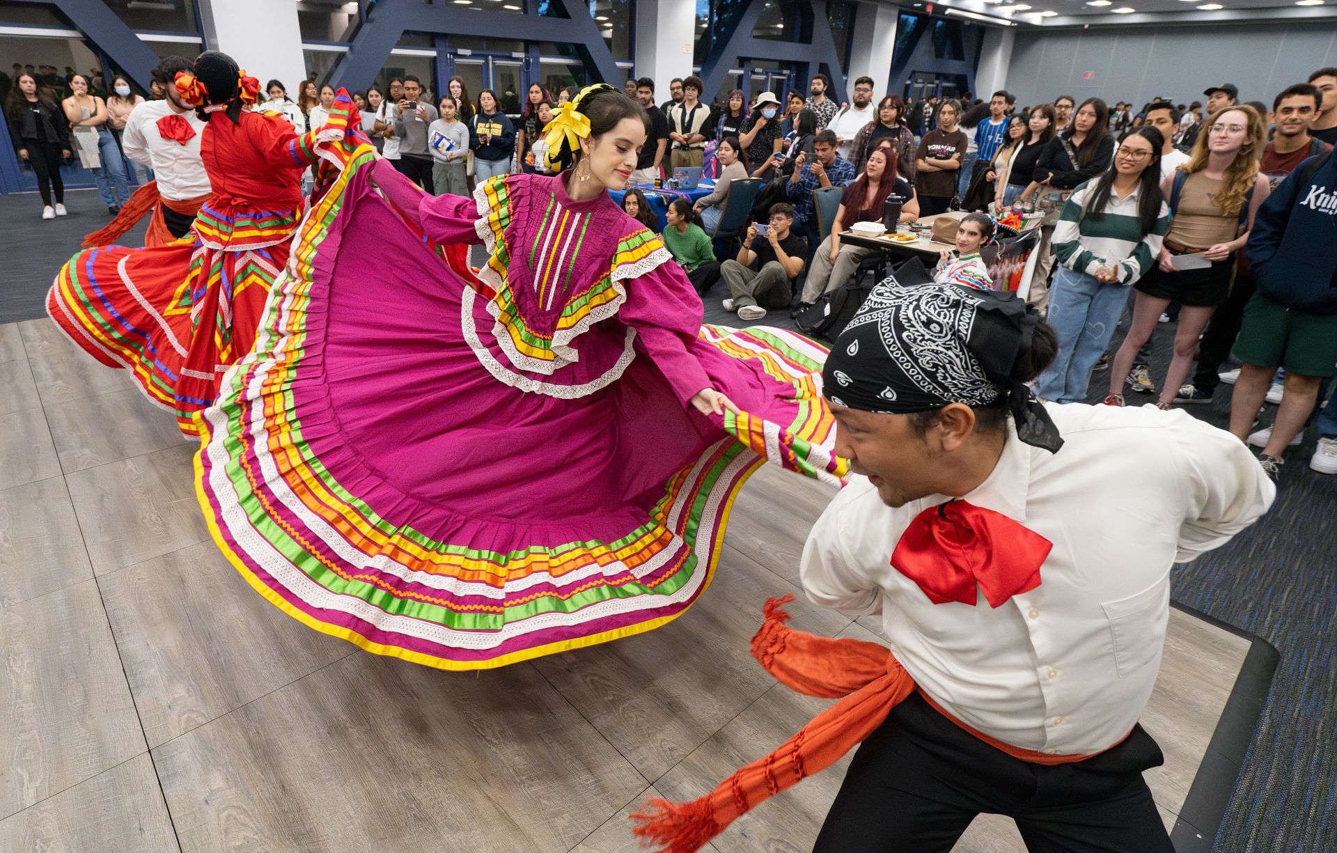 Dancers at Hispanic Heritage Celebration