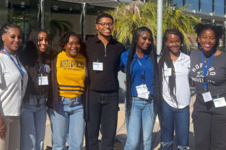 Black students attending the UC-HBCU event